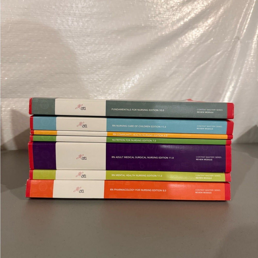 ATI Nursing Textbook Set- BRAND NEW